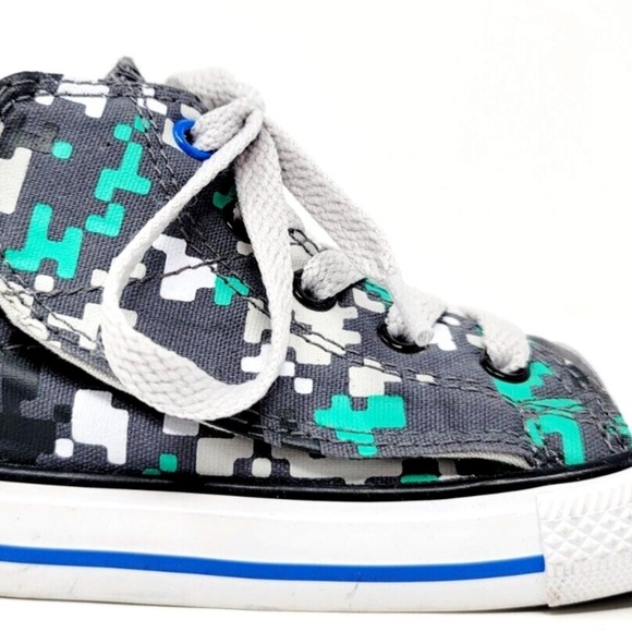 Converse All Star Baby Infant Toddler Red Shoes Size 4 us - Picture 4 of 7